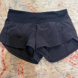 lululemon 2.5in speed up shorts